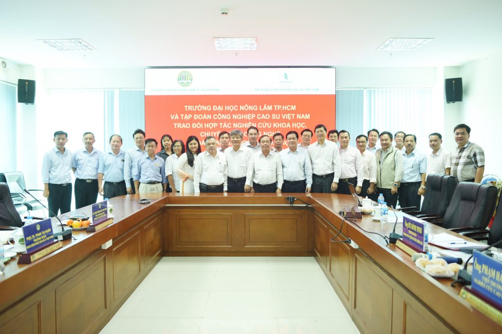 VRG mong muốn hợp tác cùng Đại học Nông Lâm trong nhiều lĩnh vực
